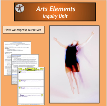 Preview of Arts Elements Inquiry Unit x - Language - Dance - Drama - Visual Art - IB