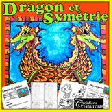 Arts plastiques et mathématiques : Dragon et symétrie.