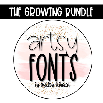 Preview of Artsy Fonts: The Growing Bundle!