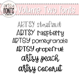 Artsy Fonts: Volume Two