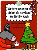 Arturo adorna el árbol de navidad Christmas Activity Pack 