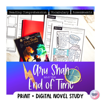 Preview of Aru Shah and the End of Time Novel Study - Print and Digital