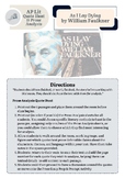 As I Lay Dying by William Faulkner—AP Lit Prose Essay Prep