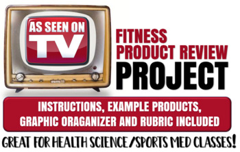 Preview of As Seen on TV Fitness Product Review- Great for Health Science/Sports Med