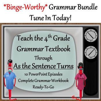 Preview of As the Sentence Turns - Complete 4th Grade Grammar Curriculum