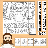 Ascension of Jesus Bulletin Board Coloring Page Activities