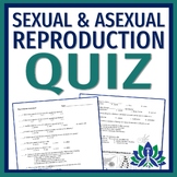Asexual and Sexual REPRODUCTION QUIZ Middle School