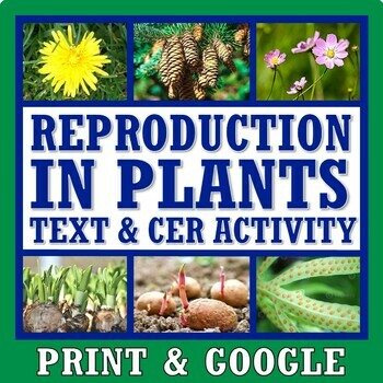 Preview of Asexual Sexual and Specialized Structures for Plant Reproduction PDF and Digital