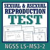 Asexual and Sexual Reproduction Test Assessment Middle Sch