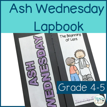 Ash Wednesday Activities Lapbook by Teach by Faith | TpT