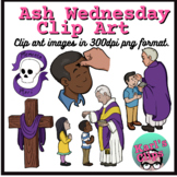 Ash Wednesday, Lent, Catholic, Memento Mori Clip Art