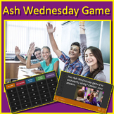 Ash Wednesday Game - Catholic Religion Activity Religious 