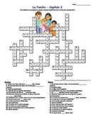 Asi se dice 1 Capítulo 2 Vocab part 1 Crossword puzzle - L