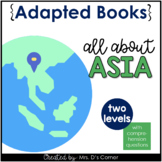 Asia Adapted Books [ Level 1 and Level 2 ] | Earth's Conti