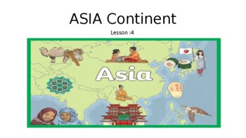 Preview of Asia Continent