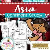 Asia Continent Study *BEST SELLER* Comprehension Activitie