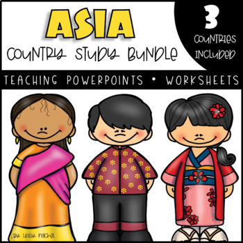 Preview of Asia Country Study Bundle
