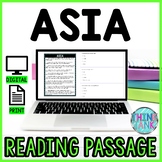 Asia DIGITAL Reading Passage and Questions - Self Grading