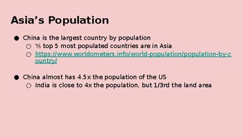 Asia Geography PowerPoint Slides Grades 6 12 By Alex Coveny TPT   Original 9432511 2 