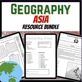 Asia Geography Resource Bundle for Middle and High School