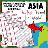 Asia Holidays Around the World Packet for Diwali, Christma