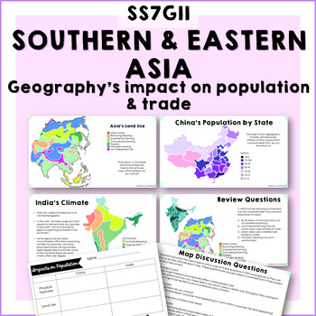 Preview of Asia Impact of Geography on Population and Trade SS7G11