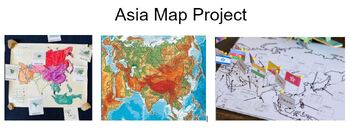 Preview of Asia Map Project (2 weeks!)