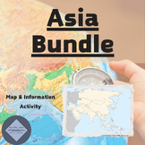 Asia Map and Facts Activities Bundle | Google Apps