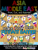 Asia Middle East Countries Classroom Decor Make Your Own P