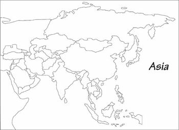 asia political map