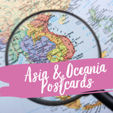 Asia Postcards and Oceania Postcards