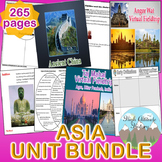 Asia Unit Bundle (Geography) South Asia, East Asia, Southe