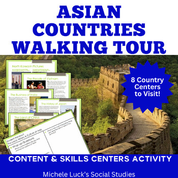 Asia Walking Tour on History, Culture, Physical Geography, Economy