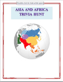 Asia and Africa Trivia Hunt Activity