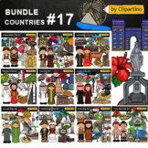 Asia and East Countries Clip Art Bundle - PART 17