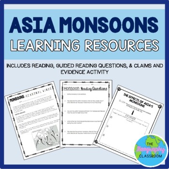 Preview of Asia's Monsoons Resource Set