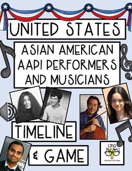 Preview of Asian American, AAPI History Month Musicians and Performers: Timeline & Game