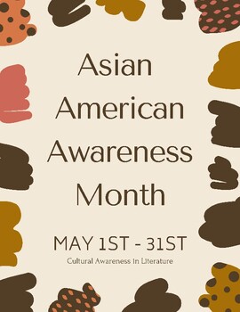 Preview of Asian American Awareness Month - Literature Posters