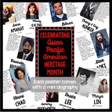 Asian American Heritage Month Biography Posters