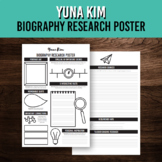 Asian American History Biography Poster for Yuna Kim | AAP