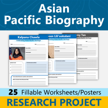 Preview of Asian American Native Hawaiian Pacific Islander Biography Research Project