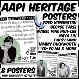 Asian American Pacific Islander (AAPI) Heritage Poster Set