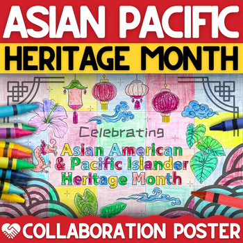 Preview of Asian American Pacific Islander Heritage Month Collaborative Poster Activity