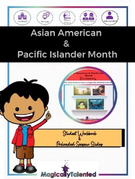 Preview of Asian American & Pacific Islander Heritage Month Elementary Workbook