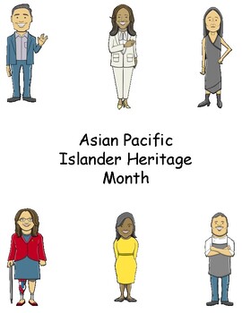 Preview of Asian American Pacific Islander Heritage Month Symbol Supported Reading