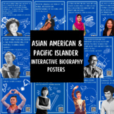 Asian American & Pacific Islander Interactive Biography Posters