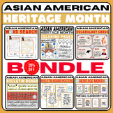 Asian American&Pacific Islander Month Activities BUNDLE, A