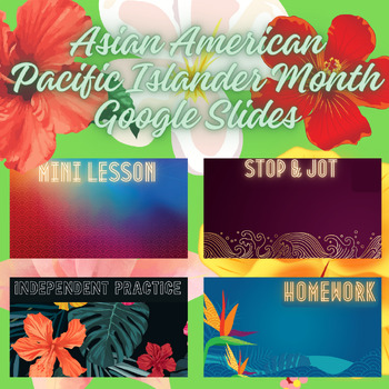 Preview of Asian American Pacific Islander Month Slide Deck