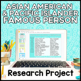 Asian American & Pacific Islander Research Project - AAPI 