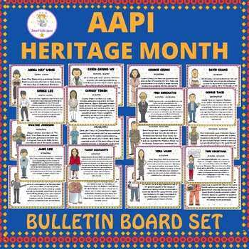 Preview of Asian American & Pacific Islanders Heritage Month Bulletin Board - AAPI Posters